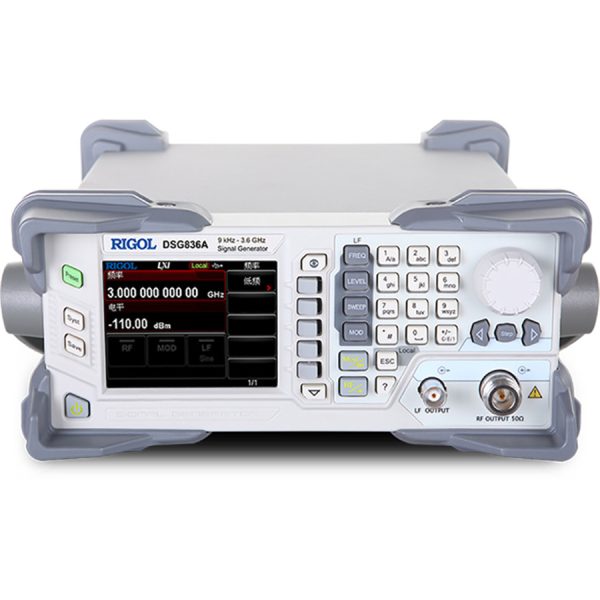 rigol dsg836 rf signal generator front